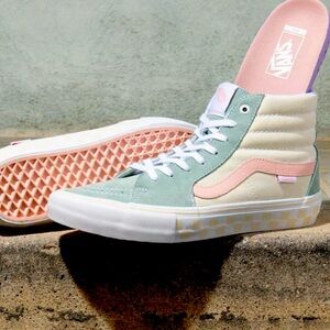 VANS Pastel Washout Sk8-Hi Pro Shoes 6.5 mens/ 8 womens